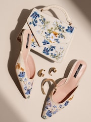 The Claudia Floral Tabitha Simmons x Next Mini Hand Held Bag - Image 7 of 9