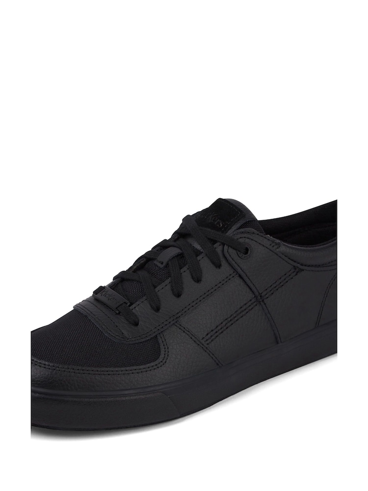Kickers Black Tovni Lo Mix Mesh Shoes - Image 8 of 8 Kickers Black Tovni Lo Mix Mesh Shoes - Image 8 of 8