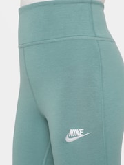 Nike Cannon Blue High Waisted Flared Leggings - Image 4 of 5