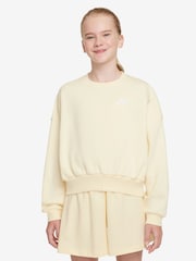 Nike Soft Pearl Club Fleece Boxy Crewneck Sweatshirt - Image 1 of 3