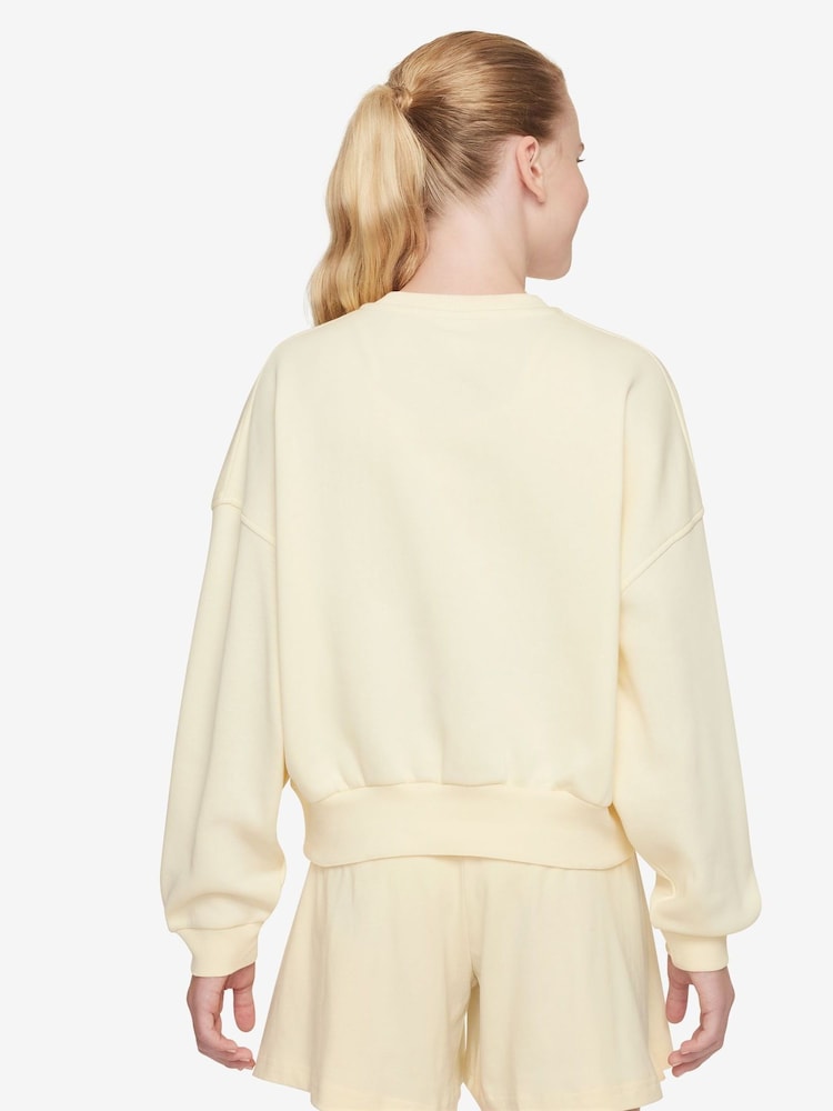 Nike Soft Pearl Club Fleece Boxy Crewneck Sweatshirt - Image 2 of 3