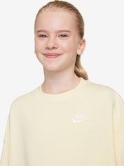 Nike Soft Pearl Club Fleece Boxy Crewneck Sweatshirt - Image 3 of 3