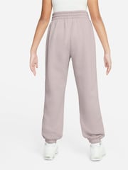 Nike Platinum Lilac Oversized Club Fleece Joggers - Image 2 of 3