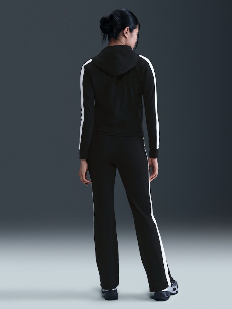Nike Black High Wiasted Fold Over Leggings - Image 2 of 7