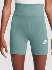 Topovski modra - Nike 5 Inch High Waisted Bike Shorts - Slika 1 iz 3