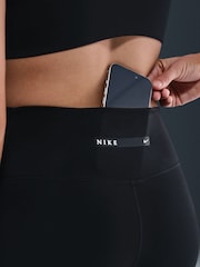 Negro - Leggings de talle alto One de Nike - Imagen 3 de 7