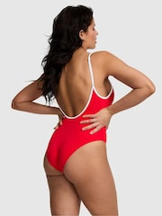 Victoria's Secret PINK Red Pepper Low Back One Piece - Image 2 of 3