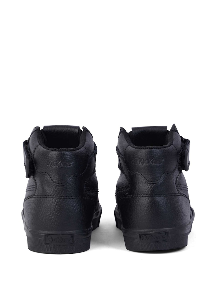 Kickers Black Tovni Hi Mix Mesh Boots - Image 5 of 5