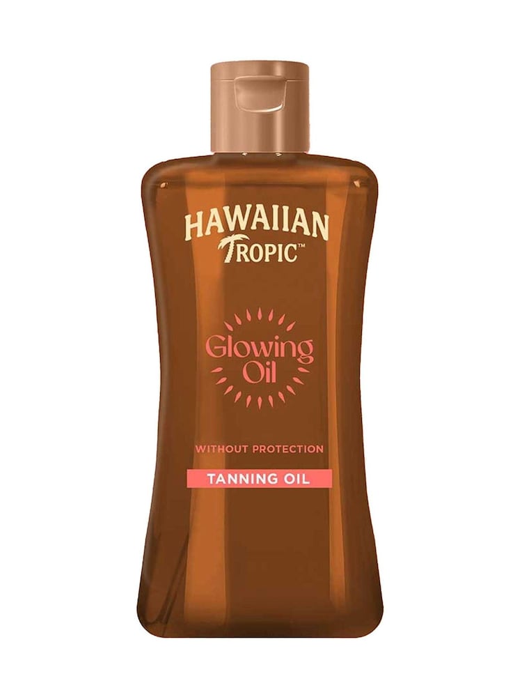 Hawaiian Tropic Glowing Tanning Oil Without SPF 200 ml - Image 1 of 3