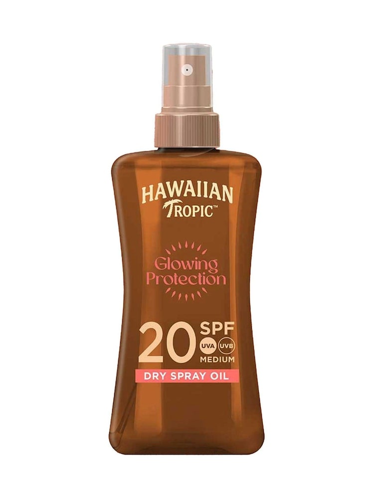 Hawaiian Tropic Glowing Protection Dry Oil Spray SPF20 200ml - Image 1 of 5
