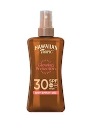 Hawaiian Tropic SPF30 Glowing Protection Dry Oil Spray 200ml - Image 1 of 5