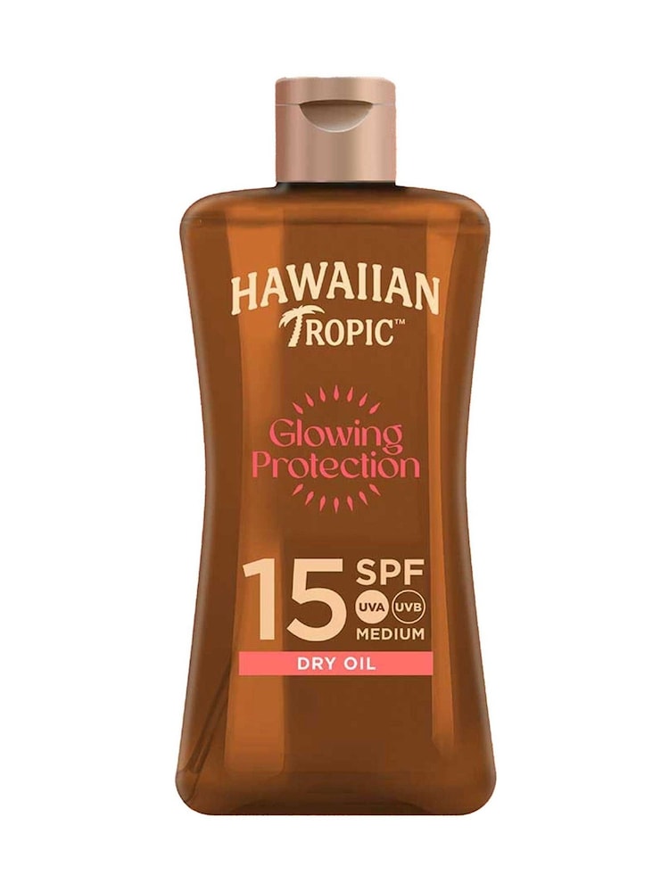 Hawaiian Tropic SPF15 Glowing Protection Dry Oil 100ml - Image 1 of 5