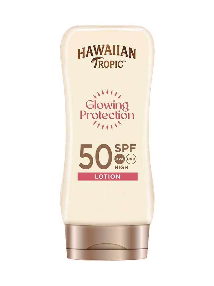 Hawaiian Tropic SPF50 Glowing Protection Suncream Lotion 180 ml - Image 1 of 5