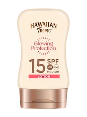 Hawaiian Tropic SPF15 Glowing Protection Suncream Lotion 100ml - Image 1 of 1