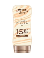Hawaiian Tropic SPF15 Hydrating Protection Suncream Lotion 180ml - Image 1 of 4