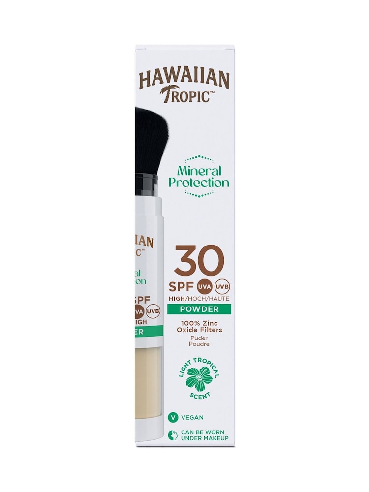 Hawaiian Tropic SPF30 Mineral Protection Powder Brush - Image 3 of 3 Hawaiian Tropic SPF30 Mineral Protection Powder Brush - Image 3 of 3