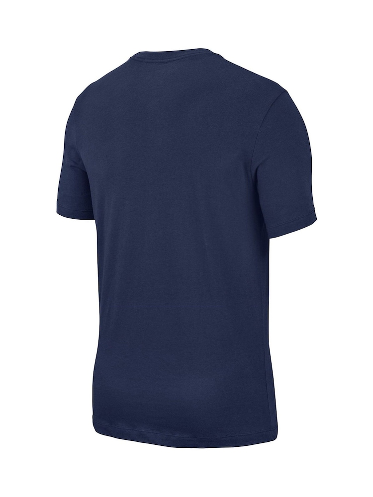 Nike Blue Icon Futura T-Shirt - Image 10 of 10