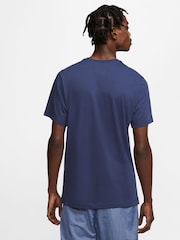 Nike Blue Icon Futura T-Shirt - Image 2 of 10