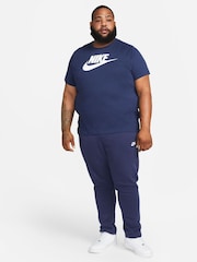 Nike Blue Icon Futura T-Shirt - Image 5 of 10