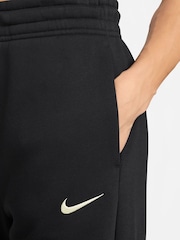 Nike Black Sportswear Phoenix Fleece Womens High Waisted Joggers - Image 3 of 3