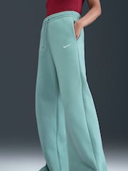 Nike Black Womens Sportswear Phoenix Fleece High-Waisted Joggers - Image 3 of 5
