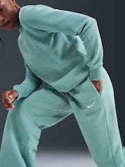 Nike Black Womens Sportswear Phoenix Fleece High-Waisted Joggers - Image 5 of 5