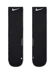 Nike Black Fast Performance Crew Socks 1 Pack - Image 2 of 4