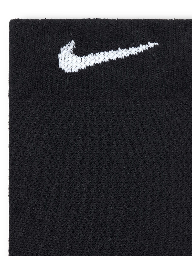 Nike Black Fast Performance Crew Socks 1 Pack - Image 4 of 4