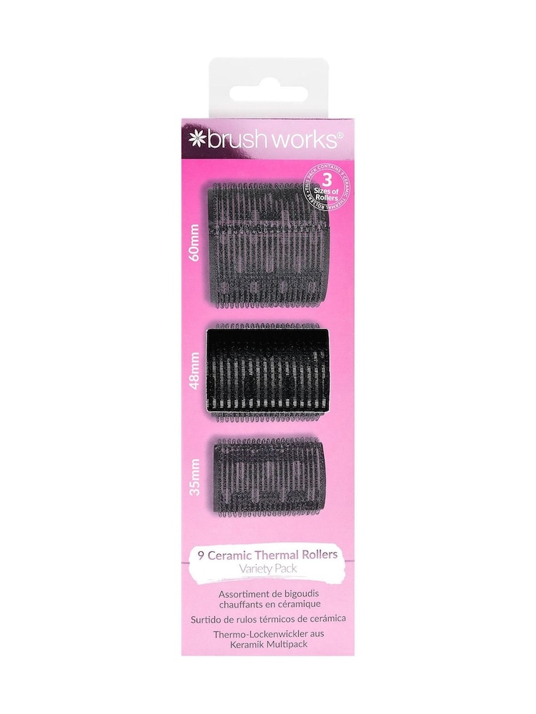 Brush Works Ceramic Thermal Rollers Variety Pack - Image 1 of 5