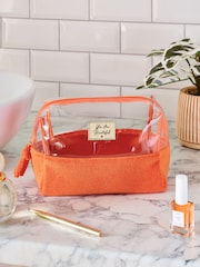 Slogan Towelling Make-Up Bag - Image 3 of 7