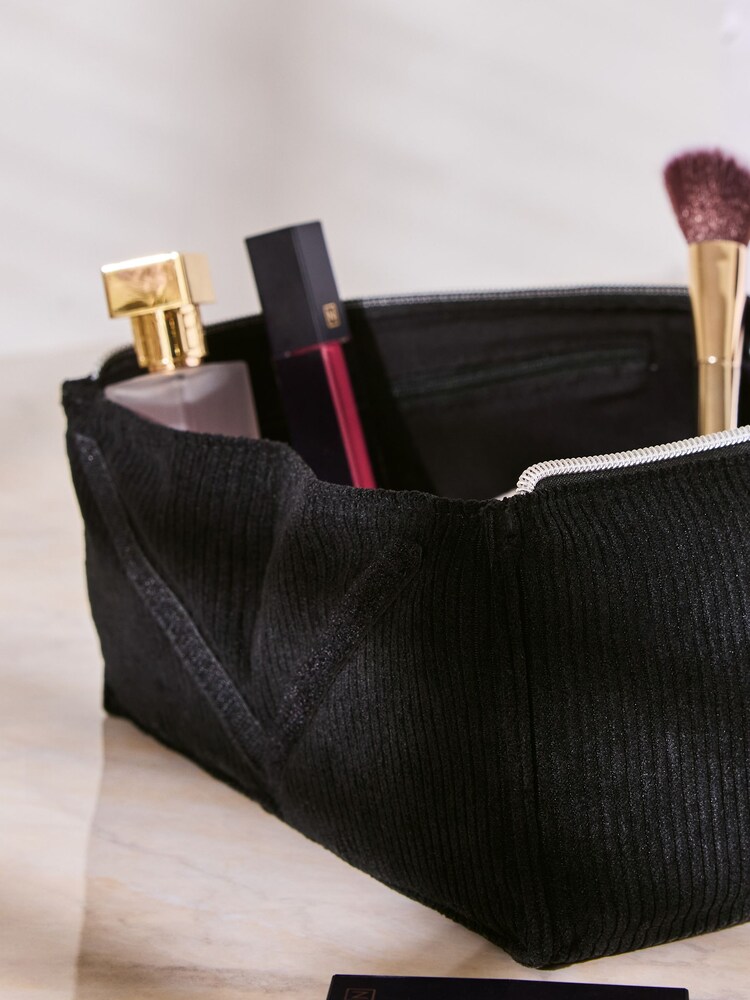 Ribbed Fold Out Makeup Bag - Image 7 of 7