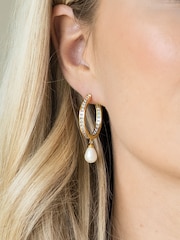 Ivory & Co Gold Tone Helsinki Earrings - Image 2 of 3