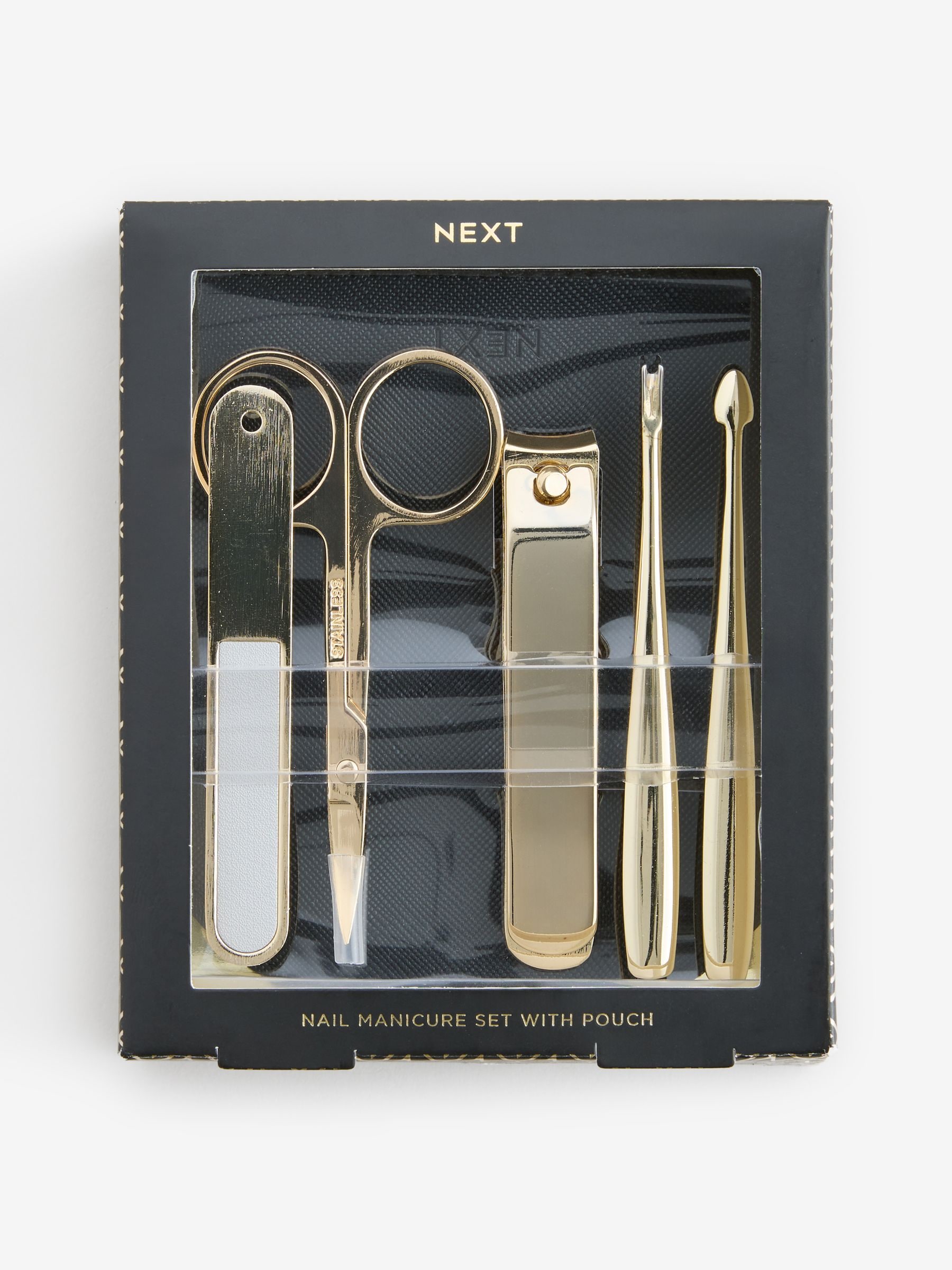 Travel Manicure Set with Pouch - Nail Tools