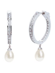 Ivory & Co Silver Tone Helsinki Earrings - Image 1 of 3