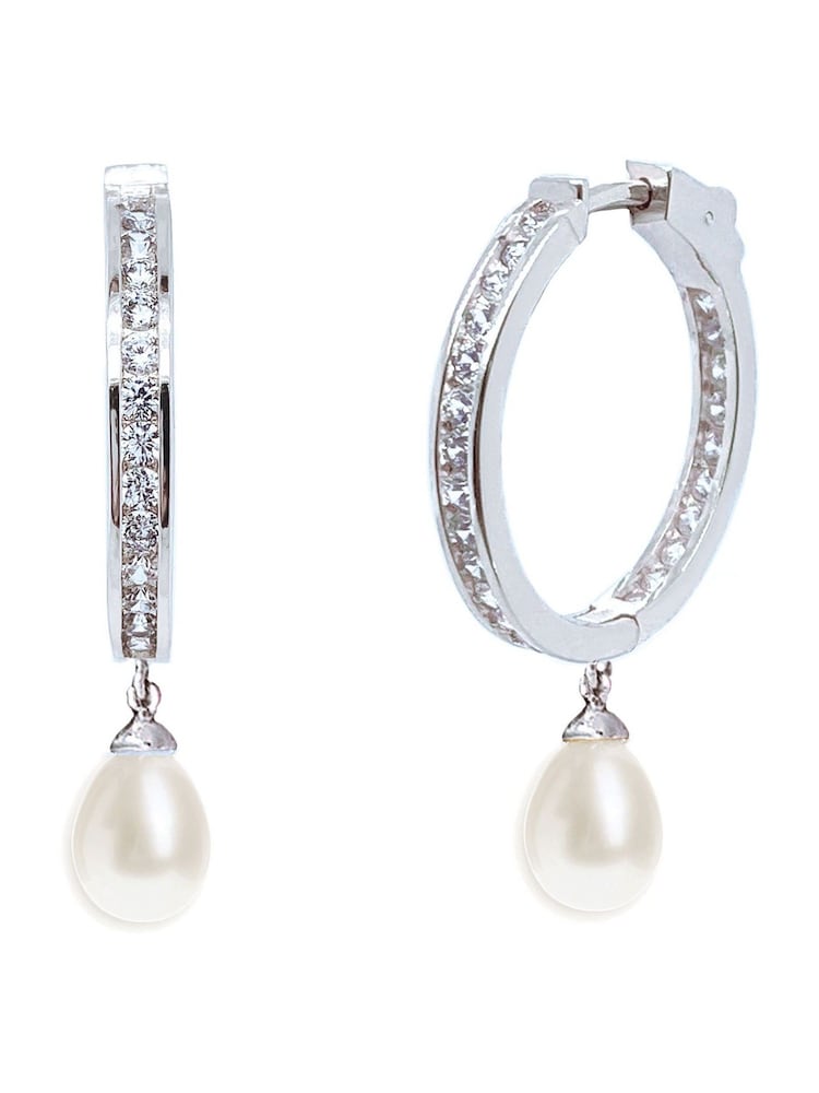 Ivory & Co Silver Tone Helsinki Earrings - Image 1 of 3