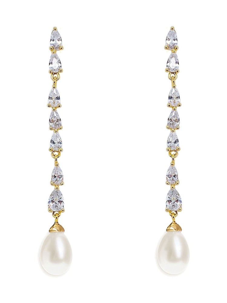 Ivory & Co Gold Melbourne Earrings - Image 1 of 3
