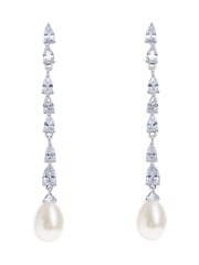 Ivory & Co Silver Melbourne Earrings - Image 1 of 3