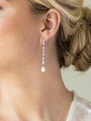 Ivory & Co Silver Melbourne Earrings - Image 2 of 3