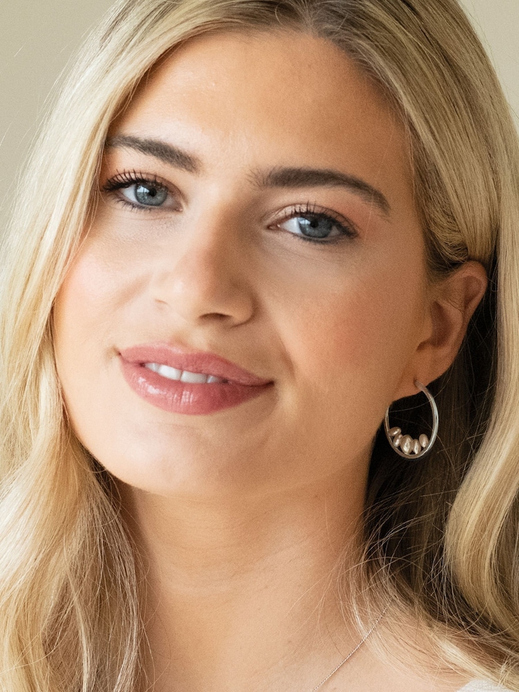 Ivory & Co Silver Tone Sofia Earrings - Image 2 of 3