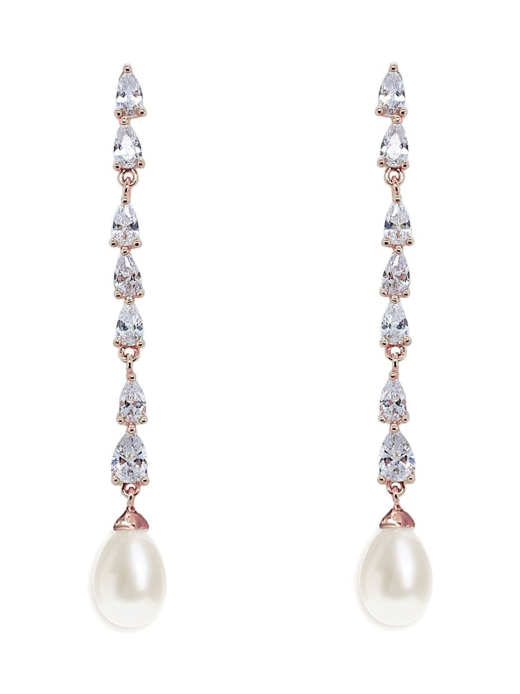 Ivory & Co Pink Melbourne Earrings - Image 1 of 3 Ivory & Co Pink Melbourne Earrings - Image 1 of 3