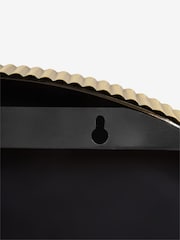 Gold Rib Bathroom Wall Mirror - Image 3 of 3