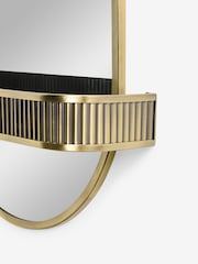Rib Shelf Bathroom Wall Mirror - Imagen 5 de 6