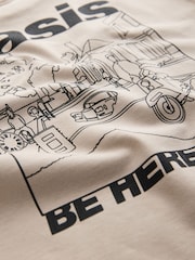 Neutral Oasis Band Graphic Short Sleeve T-Shirt (3mths-8yrs) - Image 10 of 10