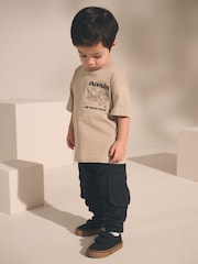 Neutral Oasis Band Graphic Short Sleeve T-Shirt (3mths-8yrs) - Image 3 of 4