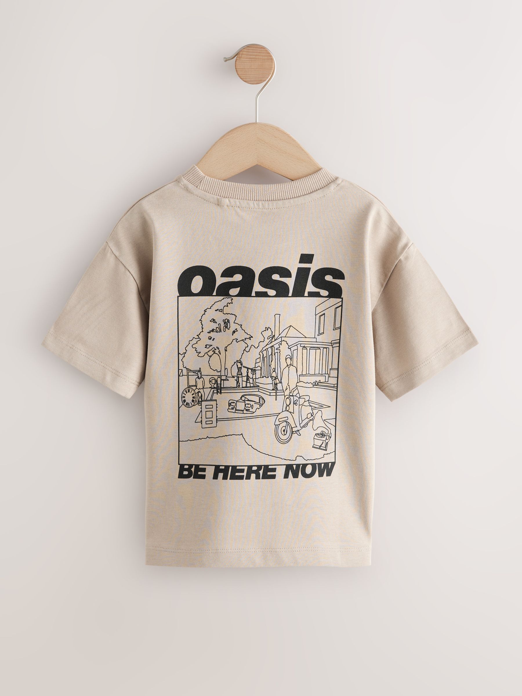oasis グラフィックTシャツ Lサイズ オリーブ 9d99bf0c54db679786c99097ff0e9b