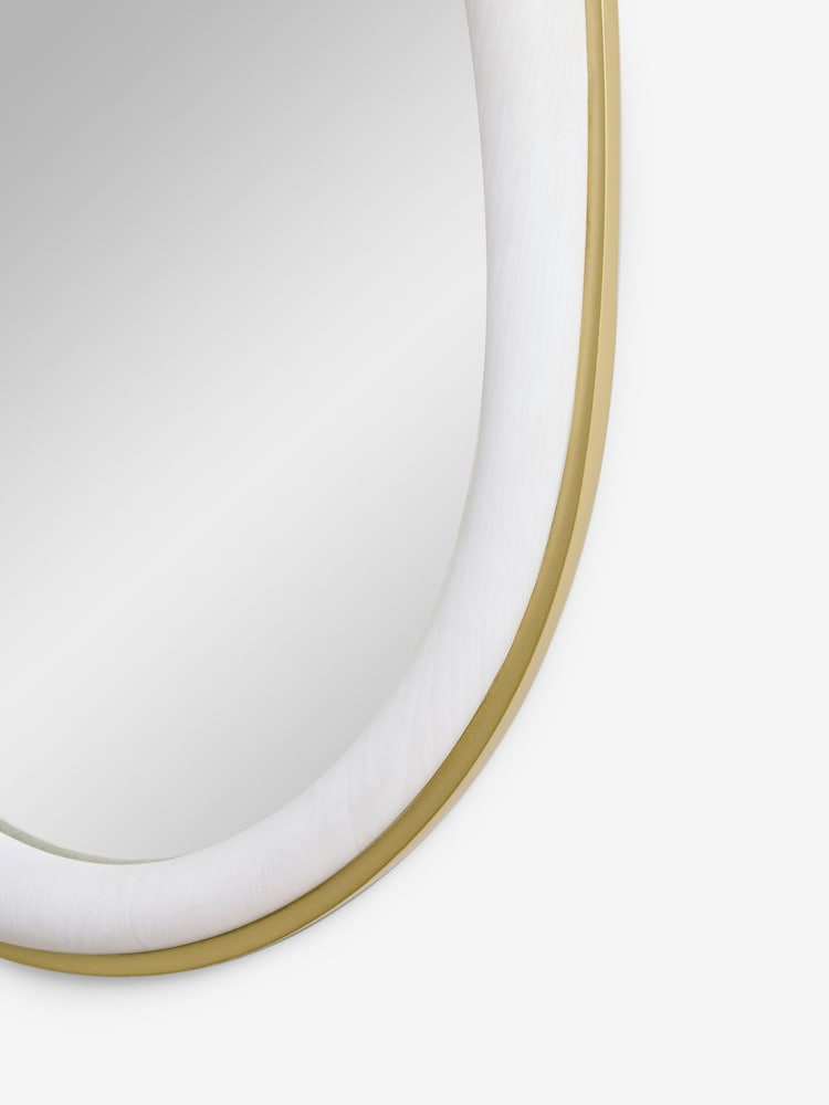 Mia Pebble Round Bathroom Wall Mirror - Imagen 5 de 5
