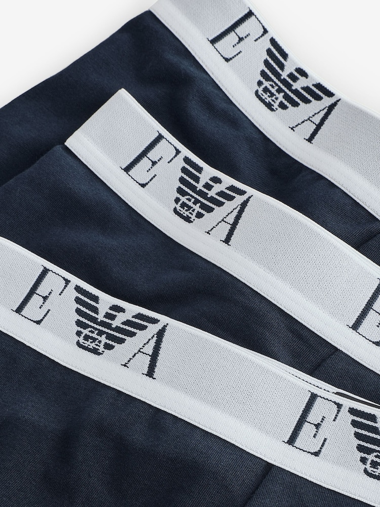 Emporio Armani Black Boxers 3 Pack - Image 5 of 5 Emporio Armani Black Boxers 3 Pack - Image 5 of 5