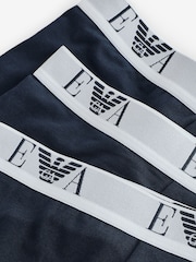Emporio Armani Navy Boxers 3 Pack - Image 7 of 7