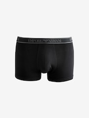 Emporio Armani Grey/Black Boxers 3 Pack - Image 2 of 4
