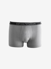 Emporio Armani Grey/Black Boxers 3 Pack - Image 4 of 4